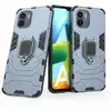 Image de Coque Pour Xiaomi Redmi A1 / A2 - Housse Etui Rigide Anti Choc + Verre Trempe - Bleu Fonce