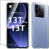Image de Coque Pour Xiaomi 13t / 13t Pro 5g - Housse Etui Silicone Gel Fine + Verre Trempe - Transparent Tpu