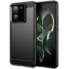 Image de Coque Pour Xiaomi 13t / 13t Pro 5g - Housse Etui Silicone Gel Carbone + Film Ecran - Noir