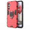Image de Coque pour Samsung Galaxy S23 FE 5G - housse etui rigide anti choc + verre trempe - ROUGE