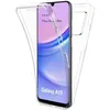 Image de Coque pour Samsung Galaxy A15 4G / 5G - housse etui silicone gel fine 360 integrale (avant et arriere) + verre trempe - TRANSPARENT