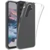 Image de Coque Pour Samsung Galaxy A15 4g / 5g - Housse Etui Silicone Gel Fine + Verre Trempe - Transparent Tpu