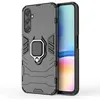 Image de Coque pour Samsung Galaxy A05s - housse etui rigide anti choc + verre trempe - NOIR