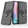 Image de Coque Pour Samsung Galaxy A24 4g / A25 4g / 5g - Housse Etui Rigide Anti Choc + Verre Trempe - Noir