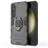 Image de Coque Pour Samsung Galaxy S24 Plus 5g - Housse Etui Rigide Anti Choc + Film Ecran - Noir
