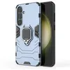 Image de Coque pour Samsung Galaxy S24 Plus 5G - housse etui rigide anti choc + verre trempe - BLEU FONCE