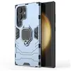 Image de Coque Pour Samsung Galaxy S24 Ultra 5g - Housse Etui Rigide Anti Choc + Film Ecran - Bleu Fonce