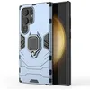 Image de Coque pour Samsung Galaxy S24 Ultra 5G - housse etui rigide anti choc + film ecran - BLEU FONCE