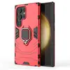 Image de Coque Pour Samsung Galaxy S24 Ultra 5g - Housse Etui Rigide Anti Choc + Film Ecran - Rouge