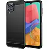 Image de Coque Pour Samsung Galaxy M33 5g - Housse Etui Silicone Gel Carbone + Verre Trempe - Noir