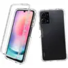 Image de Coque Pour Xiaomi Poco F5 5g / Redmi Note 12 Turbo - Housse Etui Silicone Gel 360 Integrale + Verre Trempe - Transparent