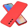 Image de Coque pour Samsung Galaxy A05s - housse etui silicone gel fine + verre trempe - ROUGE