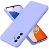 Image de Coque pour Samsung Galaxy A15 4G / 5G - housse etui silicone gel fine + verre trempe - MAUVE