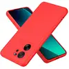 Image de Coque Pour Xiaomi 13t / 13t Pro 5g - Housse Etui Silicone Gel Fine + Verre Trempe - Rouge