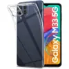 Image de Coque Pour Samsung Galaxy M33 5g - Housse Etui Silicone Gel Fine + Film Ecran - Transparent Tpu