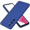 Image de Coque pour Samsung Galaxy S24 5G - housse etui silicone gel fine + verre trempe - BLEU FONCE