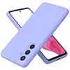 Image de Coque Pour Samsung Galaxy S24 5g - Housse Etui Silicone Gel Fine + Verre Trempe - Mauve