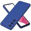 Image de Coque Pour Samsung Galaxy S24 Plus 5g - Housse Etui Silicone Gel Fine + Verre Trempe - Bleu Fonce