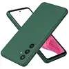 Image de Coque Pour Samsung Galaxy S24 Plus 5g - Housse Etui Silicone Gel Fine + Verre Trempe - Vert