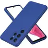 Image de Coque Pour Samsung Galaxy S24 Ultra 5g - Housse Etui Silicone Gel Fine + Film Ecran - Bleu Fonce