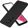 Image de Coque Pour Samsung Galaxy S24 Ultra 5g - Housse Etui Silicone Gel Fine + Verre Trempe - Noir
