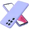 Image de Coque Pour Samsung Galaxy S24 Ultra 5g - Housse Etui Silicone Gel Fine + Verre Trempe - Mauve