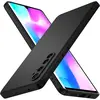 Image de Coque Pour Xiaomi Mi Note 10 Lite - Housse Etui Silicone Gel Fine + Verre Trempe - Noir