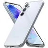 Image de Coque pour Samsung Galaxy A55 5G - housse etui silicone gel fine + verre trempe - TRANSPARENT TPU