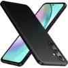 Image de Coque Pour Samsung Galaxy A55 5g - Housse Etui Silicone Gel Fine + Film Ecran - Noir