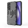 Image de Coque Pour Samsung Galaxy A55 5g - Housse Etui Rigide Anti Choc + Verre Trempe - Noir
