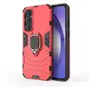 Image de Coque Pour Samsung Galaxy A55 5g - Housse Etui Rigide Anti Choc + Verre Trempe - Rouge