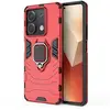 Image de Coque Pour Xiaomi Redmi Note 13 5g - Housse Etui Rigide Anti Choc + Film Ecran - Rouge