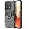 Image de Coque Pour Xiaomi Redmi Note 13 5g - Housse Etui Rigide Anti Choc + Verre Trempe - Noir
