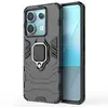 Image de Coque Pour Xiaomi Redmi Note 13 Pro 5g / Poco X6 5g - Housse Etui Rigide Anti Choc + Film Ecran - Noir