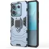Image de Coque Pour Xiaomi Redmi Note 13 Pro 5g / Poco X6 5g - Housse Etui Rigide Anti Choc + Verre Trempe - Bleu Fonce