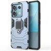 Image de Coque pour Xiaomi Redmi Note 13 Pro 5G / Poco X6 5G - housse etui rigide anti choc + verre trempe - BLEU FONCE