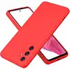 Image de Coque Pour Samsung Galaxy A35 5g - Housse Etui Silicone Gel Fine + Film Ecran - Rouge