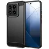Image de Coque Pour Xiaomi 14 5g - Housse Etui Silicone Gel Carbone + Film Ecran - Noir