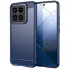 Image de Coque Pour Xiaomi 14 5g - Housse Etui Silicone Gel Carbone + Film Ecran - Bleu Fonce