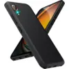 Image de Coque Pour Samsung Galaxy Xcover 7 - Housse Etui Silicone Gel Fine + Verre Trempe - Noir