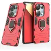 Image de Coque Pour Xiaomi Redmi Note 13 Pro 4g / Poco M6 Pro 4g - Housse Etui Rigide Anti Choc + Film Ecran - Rouge