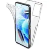 Image de Coque Pour Xiaomi Redmi Note 13 Pro 4g / Poco M6 Pro 4g - Housse Etui Silicone Gel 360 Integrale + Film Ecran - Transpar