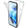 Image de Coque Pour Xiaomi Redmi Note 13 Pro 4g / Poco M6 Pro 4g - Housse Etui Silicone Gel 360 Integrale + Verre Trempe - Transp