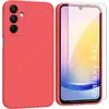 Image de Coque Pour Samsung Galaxy A24 4g / A25 5g - Housse Etui Silicone Gel Fine + Film Ecran - Rouge