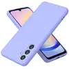 Image de Coque Pour Samsung Galaxy A24 4g / A25 5g - Housse Etui Silicone Gel Fine + Film Ecran - Mauve