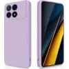 Image de Coque Pour Xiaomi Redmi K70e 5g / Poco X6 Pro 5g - Housse Etui Silicone Gel Fine + Verre Trempe - Mauve