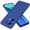 Image de Coque Pour Xiaomi Redmi Note 13 4g - Housse Etui Silicone Gel Fine + Film Ecran - Bleu Fonce
