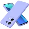 Image de Coque Pour Xiaomi Redmi Note 13 4g - Housse Etui Silicone Gel Fine + Verre Trempe - Mauve