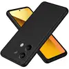 Image de Coque Pour Xiaomi Redmi Note 13 5g - Housse Etui Silicone Gel Fine + Film Ecran - Noir