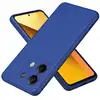 Image de Coque Pour Xiaomi Redmi Note 13 5g - Housse Etui Silicone Gel Fine + Verre Trempe - Bleu Fonce